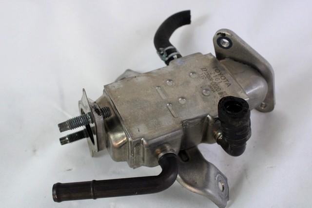 EGR VENTIL/IZMENJALNIK OEM N. 25680-21010 ORIGINAL REZERVNI DEL TOYOTA YARIS P13 MK3 XP130 (2011-2017)IBRIDO (ELETRICO-BENZINA) LETNIK 2014