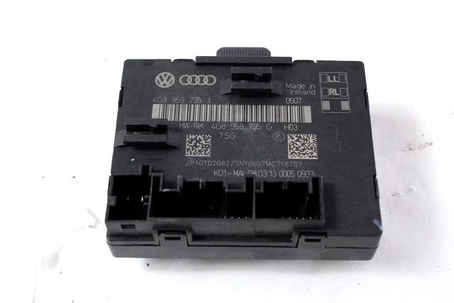 RACUNALNIK VRAT IN STEKEL OEM N. 4G8959795J ORIGINAL REZERVNI DEL AUDI A6 C7 BER/SW/ALLROAD (2011 - 2018)DIESEL LETNIK 2012