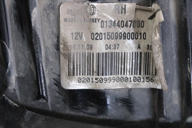 ZADNJI DESNI ZAROMETI OEM N. 1344047080 ORIGINAL REZERVNI DEL PEUGEOT BOXER MK2 (2006 - 2014)DIESEL LETNIK 2010