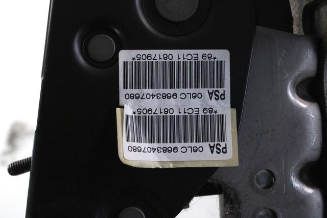 OEM N. 9683407680 ORIGINAL REZERVNI DEL PEUGEOT 207 / 207 CC R WA WC WD WK (05/2009 - 2015) DIESEL LETNIK 2010