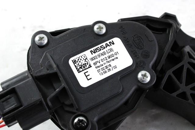 PEDALI OEM N. 180025FA0B ORIGINAL REZERVNI DEL NISSAN MICRA K14 MK5 (DAL 2017) BENZINA LETNIK 2018