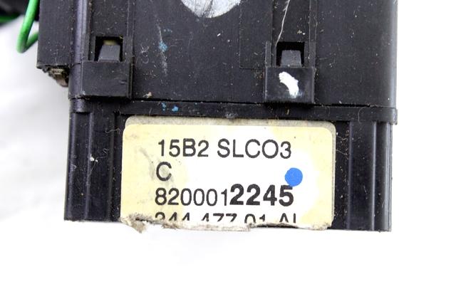 OBVOLANSKO STIKALO OEM N. 8200012245 ORIGINAL REZERVNI DEL RENAULT LAGUNA BG0/1 KG0/1 MK2 BER/SW (11/2000 - 12/2004) BENZINA LETNIK 2001