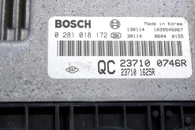 KOMPLET ODKLEPANJE IN VZIG  OEM N. 26654 KIT ACCENSIONE AVVIAMENTO ORIGINAL REZERVNI DEL RENAULT KOLEOS HY MK1 (2008 - 2011) DIESEL LETNIK 2013