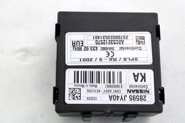 KOMPLET ODKLEPANJE IN VZIG  OEM N. 26654 KIT ACCENSIONE AVVIAMENTO ORIGINAL REZERVNI DEL RENAULT KOLEOS HY MK1 (2008 - 2011) DIESEL LETNIK 2013