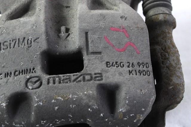 ZADNJE LEVE ZAVORNE CELJUSTI  OEM N. B4Y72699ZA ORIGINAL REZERVNI DEL MAZDA 3 MK3 BM BN (2013 - 2019)DIESEL LETNIK 2013