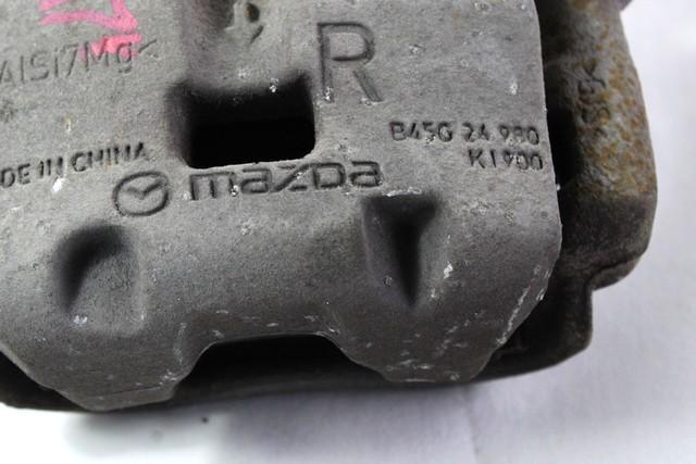 ZADNJE DESNE ZAVORNE CELJUSTI  OEM N. B4Y72698ZA ORIGINAL REZERVNI DEL MAZDA 3 MK3 BM BN (2013 - 2019)DIESEL LETNIK 2013