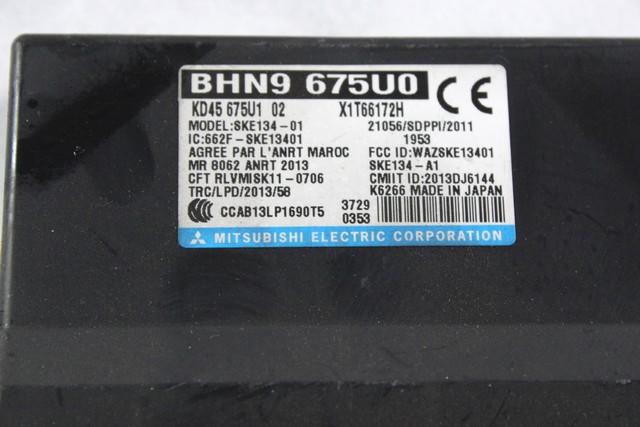 KOMPLET ODKLEPANJE IN VZIG  OEM N. 21148 KIT ACCENSIONE AVVIAMENTO ORIGINAL REZERVNI DEL MAZDA 3 MK3 BM BN (2013 - 2019)DIESEL LETNIK 2013