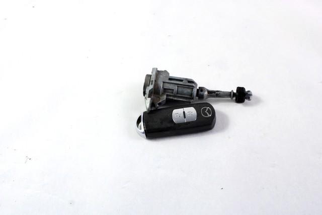 KOMPLET ODKLEPANJE IN VZIG  OEM N. 21148 KIT ACCENSIONE AVVIAMENTO ORIGINAL REZERVNI DEL MAZDA 3 MK3 BM BN (2013 - 2019)DIESEL LETNIK 2013