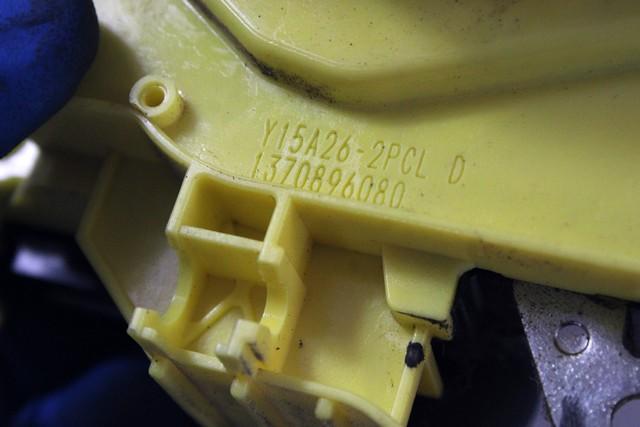 CENTRALNO ZAKLEPANJE ZADNJIH DESNIH VRAT OEM N. 1370896080 ORIGINAL REZERVNI DEL FIAT FIORINO / QUBO 255 (2008 - 2019) DIESEL LETNIK 2015