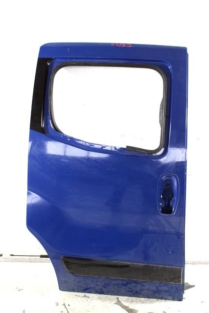 ZADNJA DESNA VRATA OEM N. 1367192080 ORIGINAL REZERVNI DEL FIAT FIORINO / QUBO 255 (2008 - 2019) DIESEL LETNIK 2015