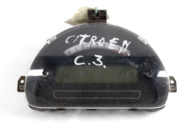 KILOMETER STEVEC OEM N. 9660225780 ORIGINAL REZERVNI DEL CITROEN C3 / PLURIEL MK1R (09/2005 - 11/2010) BENZINA/METANO LETNIK 2009