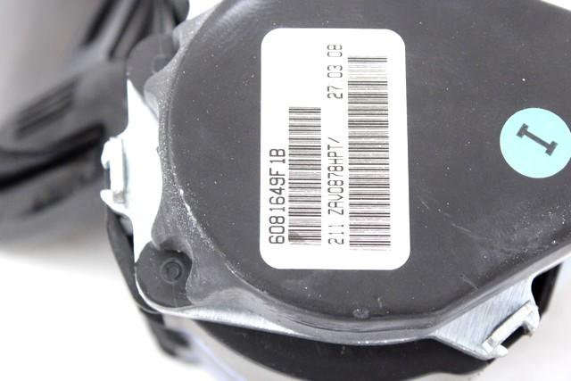 VARNOSTNI PAS OEM N. 1K9857805RAA ORIGINAL REZERVNI DEL VOLKSWAGEN GOLF V 1K1 1K5 MK5 BER/SW (02/2004-11/2008) DIESEL LETNIK 2008