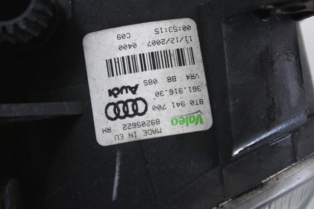 DESNA MEGLENKA OEM N. 8T0941700 ORIGINAL REZERVNI DEL AUDI A5 8T COUPE/5P (2007 - 2011) DIESEL LETNIK 2008