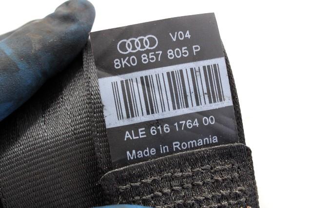 VARNOSTNI PAS OEM N. 8K0857805P ORIGINAL REZERVNI DEL AUDI A5 8T COUPE/5P (2007 - 2011) BENZINA LETNIK 2010