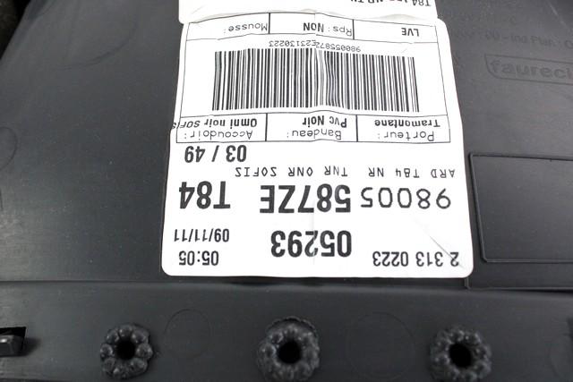 VRATNI PANEL OEM N. PNPDTPG30080USV5P ORIGINAL REZERVNI DEL PEUGEOT 3008 MK1 0U (2009 - 2016) DIESEL LETNIK 2012