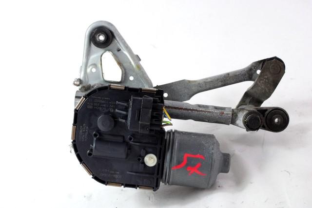 MOTORCEK PREDNJIH BRISALCEV OEM N. 9671062180 ORIGINAL REZERVNI DEL PEUGEOT 3008 MK1 0U (2009 - 2016) DIESEL LETNIK 2012