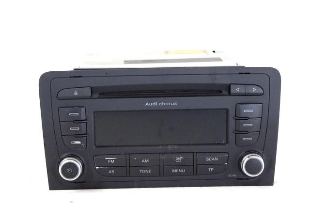 RADIO CD / OJACEVALNIK / IMETNIK HIFI OEM N. 8P0035152C ORIGINAL REZERVNI DEL AUDI A3 MK2 8P 8PA 8P1 (2003 - 2008)DIESEL LETNIK 2007