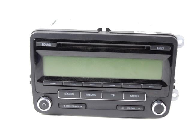 RADIO CD / OJACEVALNIK / IMETNIK HIFI OEM N. 1K0035186AA ORIGINAL REZERVNI DEL VOLKSWAGEN GOLF VI 5K1 517 AJ5 MK6 (2008-2012) DIESEL LETNIK 2008