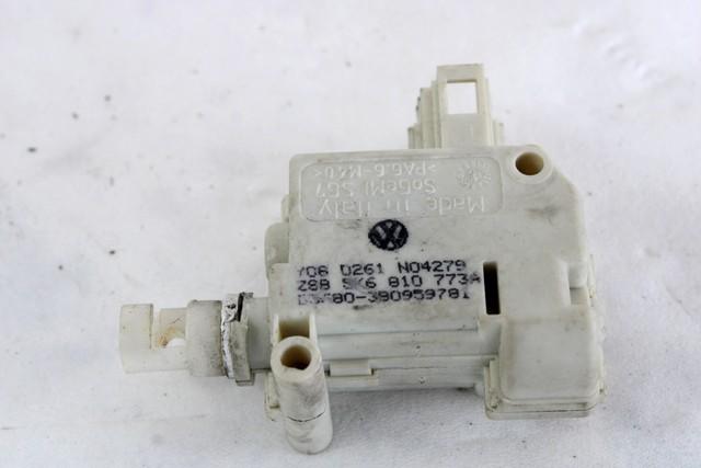 ZAKLEP LOPUTE GORIVA OEM N. 5K6810773A ORIGINAL REZERVNI DEL VOLKSWAGEN GOLF VI 5K1 517 AJ5 MK6 (2008-2012) DIESEL LETNIK 2008