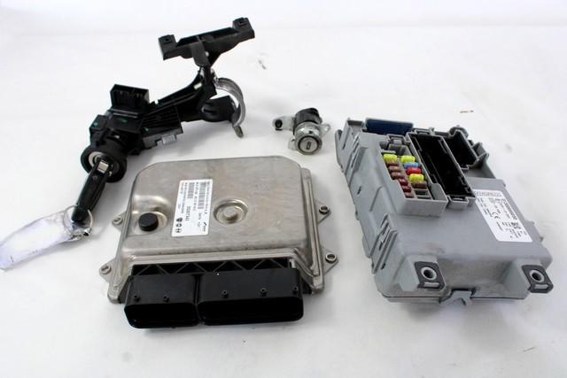 KOMPLET ODKLEPANJE IN VZIG  OEM N. 29487 KIT ACCENSIONE AVVIAMENTO ORIGINAL REZERVNI DEL FIAT FIORINO / QUBO 255 (2008 - 2019) DIESEL LETNIK 2011