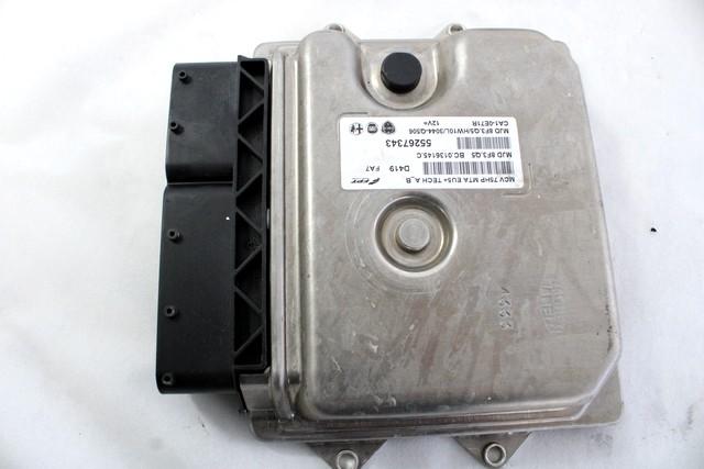 KOMPLET ODKLEPANJE IN VZIG  OEM N. 29487 KIT ACCENSIONE AVVIAMENTO ORIGINAL REZERVNI DEL FIAT FIORINO / QUBO 255 (2008 - 2019) DIESEL LETNIK 2011