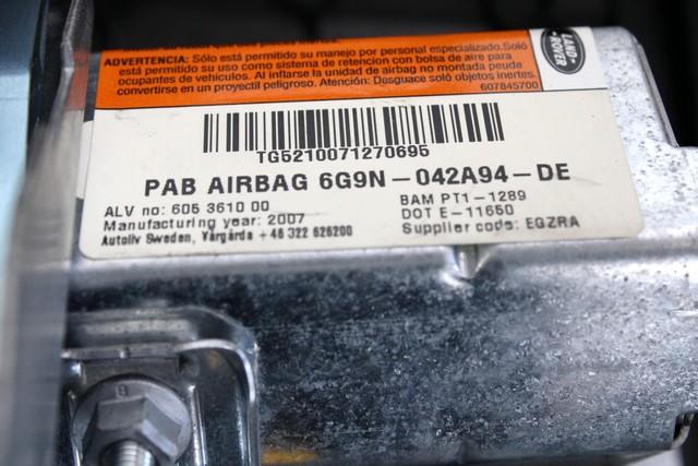 KIT AIRBAG KOMPLET OEM N. 19757 KIT AIRBAG COMPLETO ORIGINAL REZERVNI DEL LAND ROVER FREELANDER L359 3/5 PORTE (2006 - 2012)DIESEL LETNIK 2007