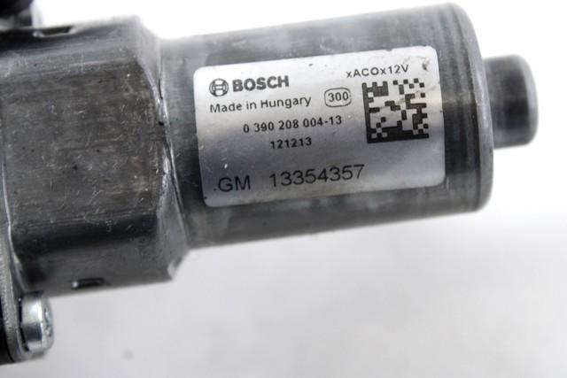 MOTORCEK ZADNJEGA BRISALCA OEM N. 13354357 ORIGINAL REZERVNI DEL OPEL ADAM M13 (2013 - 2019) BENZINA LETNIK 2013