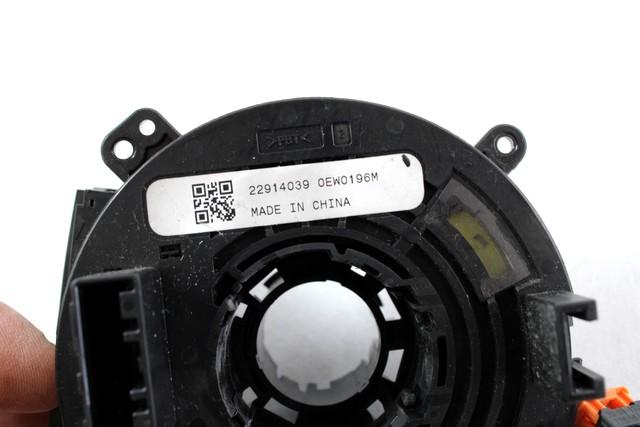 KONTAKT SPIRALA OEM N. 22914039 ORIGINAL REZERVNI DEL OPEL ADAM M13 (2013 - 2019) BENZINA LETNIK 2013