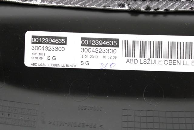 MONTA?NI DELI /  ARMATURNE PLOSCE SPODNJI OEM N. 13357623 ORIGINAL REZERVNI DEL OPEL ADAM M13 (2013 - 2019) BENZINA LETNIK 2013