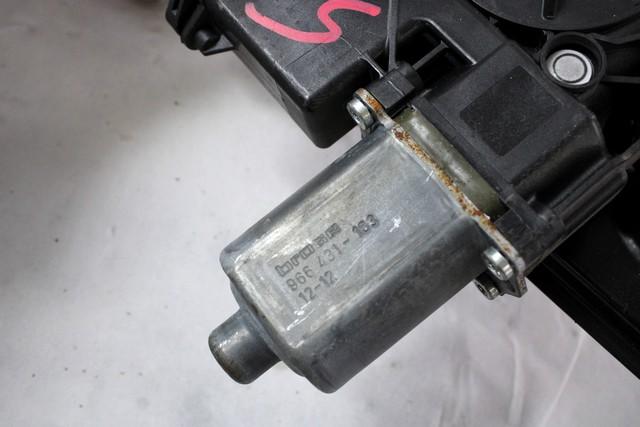 MEHANIZEM DVIGA SPREDNJIH STEKEL  OEM N. 56729 SISTEMA ALZACRISTALLO PORTA ANTERIORE ELETTR ORIGINAL REZERVNI DEL OPEL ADAM M13 (2013 - 2019) BENZINA LETNIK 2013