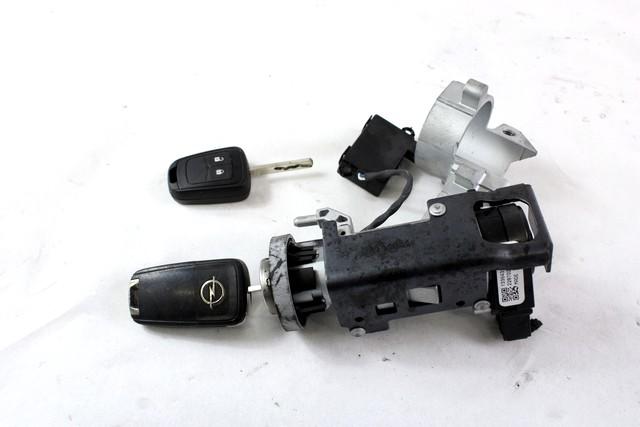 KOMPLET ODKLEPANJE IN VZIG  OEM N. 56729 KIT ACCENSIONE AVVIAMENTO ORIGINAL REZERVNI DEL OPEL ADAM M13 (2013 - 2019) BENZINA LETNIK 2013