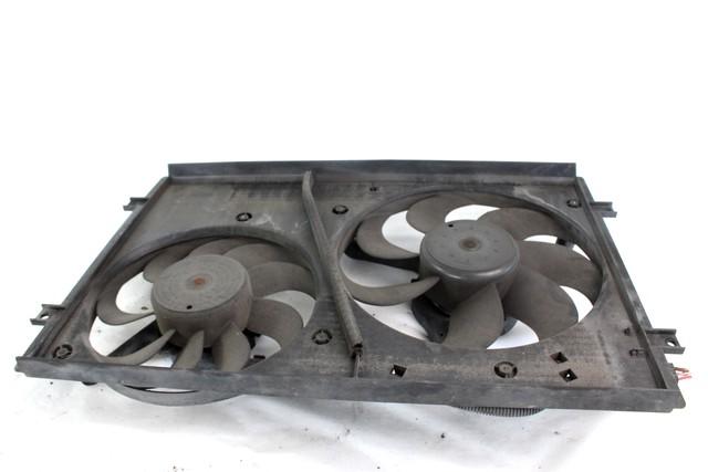 VENTILATOR HLADILNIKA OEM N. 6Q0121207A ORIGINAL REZERVNI DEL SKODA FABIA MK1 6Y2 BER/SW (2000 - 03/2007) DIESEL LETNIK 2001