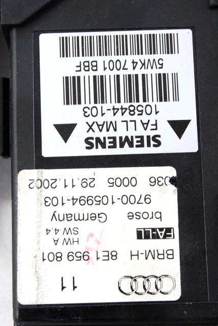 MEHANIZEM DVIGA SPREDNJIH STEKEL  OEM N. 16049 SISTEMA ALZACRISTALLO PORTA ANTERIORE ELETTR ORIGINAL REZERVNI DEL AUDI A4 B6 8E2 8E5 BER/SW (2001 - 2005) DIESEL LETNIK 2003