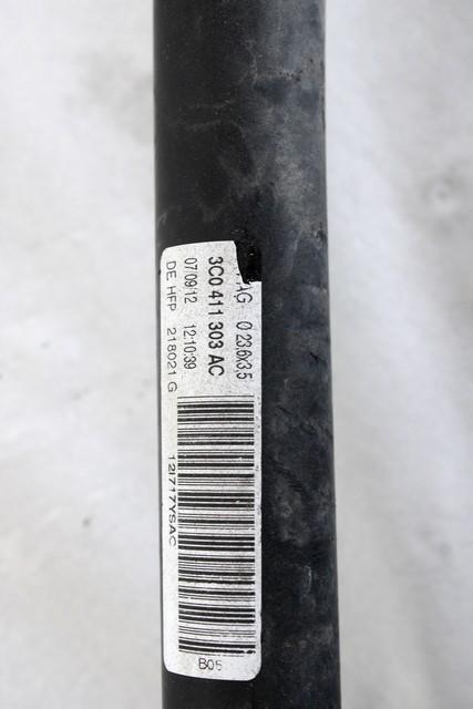 SPREDNJI STABILIZATOR OEM N. 3C0411303AC ORIGINAL REZERVNI DEL VOLKSWAGEN PASSAT B7 362 365 BER/SW (10/2010 - 2015)DIESEL LETNIK 2012