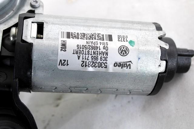 MOTORCEK ZADNJEGA BRISALCA OEM N. 3C9955711A ORIGINAL REZERVNI DEL VOLKSWAGEN PASSAT B7 362 365 BER/SW (10/2010 - 2015)DIESEL LETNIK 2012