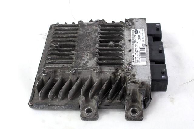 OSNOVNA KRMILNA ENOTA DDE / MODUL ZA VBRIZGAVANJE OEM N. 6S61-12A650-AB ORIGINAL REZERVNI DEL FORD FIESTA JH JD MK5 R (2005 - 2008) DIESEL LETNIK 2006