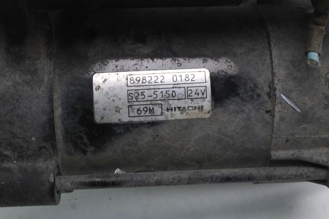 ZAGANJAC MOTORJA  OEM N. 8982220182 ORIGINAL REZERVNI DEL ISUZU N MK6 (2006 - 2016) DIESEL LETNIK 2011