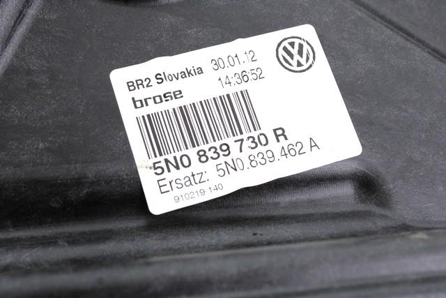 MEHANIZEM DVIGA ZADNJIH STEKEL  OEM N. 23178 SISTEMA ALZACRISTALLO PORTA POSTERIORE ELETT ORIGINAL REZERVNI DEL VOLKSWAGEN TIGUAN 5N MK1 R (2011 - 2016)  DIESEL LETNIK 2012