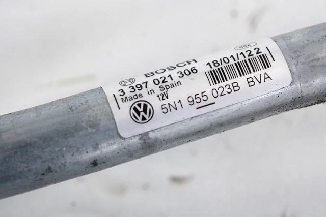 MOTORCEK PREDNJIH BRISALCEV OEM N. 5N1955119A ORIGINAL REZERVNI DEL VOLKSWAGEN TIGUAN 5N MK1 R (2011 - 2016)  DIESEL LETNIK 2012