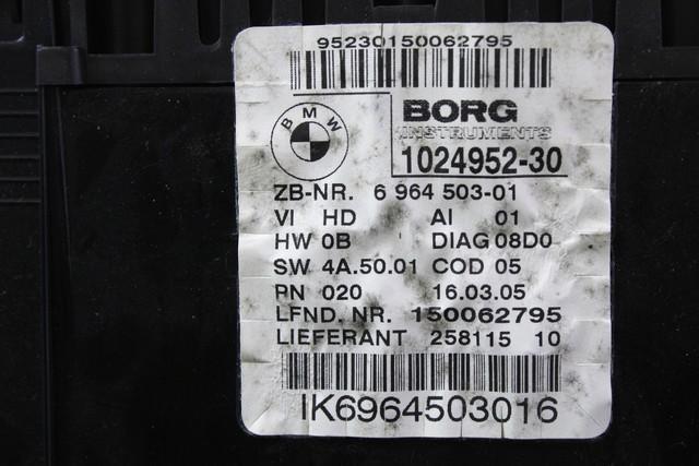 KILOMETER STEVEC OEM N. 6964503 ORIGINAL REZERVNI DEL BMW SERIE 1 BER/COUPE/CABRIO E81/E82/E87/E88 (2003 - 2007) DIESEL LETNIK 2005