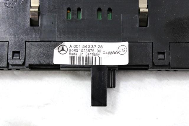 POTOVALNI RACUNALNIK OEM N. A0015423723 ORIGINAL REZERVNI DEL MERCEDES CLASSE A W169 5P C169 3P (2004 - 04/2008) BENZINA LETNIK 2004