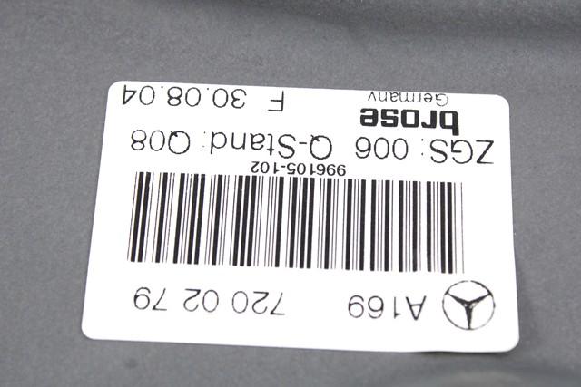 MEHANIZEM DVIGA SPREDNJIH STEKEL  OEM N. 18260 SISTEMA ALZACRISTALLO PORTA ANTERIORE ELETTR ORIGINAL REZERVNI DEL MERCEDES CLASSE A W169 5P C169 3P (2004 - 04/2008) BENZINA LETNIK 2004