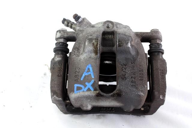 SPREDNJE DESNE ZAVORNE CELJUSTI  OEM N. 77364340 ORIGINAL REZERVNI DEL LANCIA Y YPSILON 843 R (2006 - 2011) DIESEL LETNIK 2011