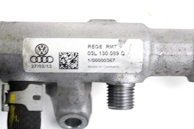 VOD VBRIZGA GORIVA OEM N. 03L130089Q ORIGINAL REZERVNI DEL AUDI A6 C7 BER/SW/ALLROAD (2011 - 2018)DIESEL LETNIK 2012