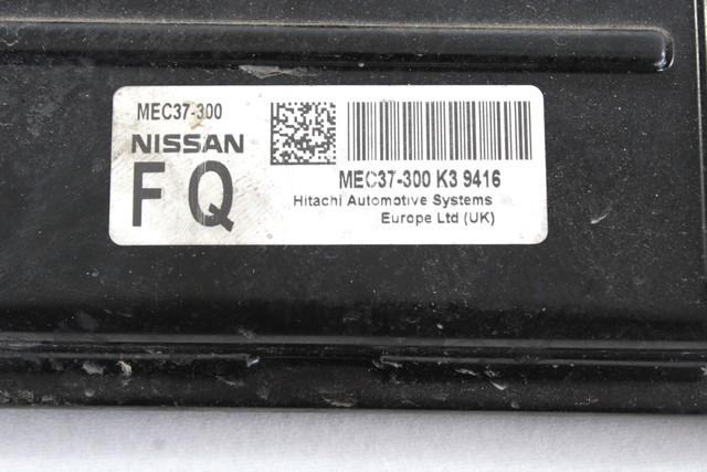 KOMPLET ODKLEPANJE IN VZIG  OEM N. 123958 KIT ACCENSIONE AVVIAMENTO ORIGINAL REZERVNI DEL NISSAN MICRA K12 K12E MK3 (2002 - 2010) BENZINA/GPL LETNIK 2009