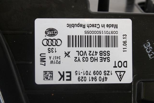 SPREDNJI LEVI ZAROMETI  OEM N. 4F0941029EK ORIGINAL REZERVNI DEL AUDI A6 C6 4F2 4FH 4F5 BER/SW/ALLROAD (07/2004 - 10/2008) DIESEL LETNIK 2008