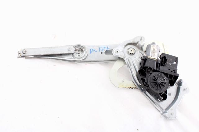 MEHANIZEM DVIGA SPREDNJIH STEKEL  OEM N. 5855 SISTEMA ALZACRISTALLO PORTA ANTERIORE ELETTRI ORIGINAL REZERVNI DEL RENAULT SCENIC XMOD / SCENIC JZ0/1 MK3 (2009 - 2012) DIESEL LETNIK 2012