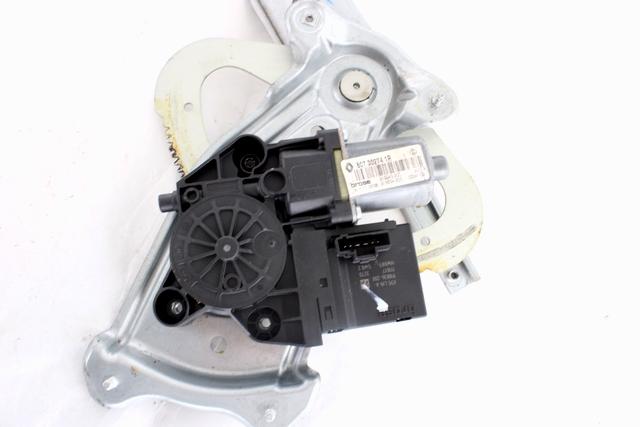 MEHANIZEM DVIGA SPREDNJIH STEKEL  OEM N. 5855 SISTEMA ALZACRISTALLO PORTA ANTERIORE ELETTRI ORIGINAL REZERVNI DEL RENAULT SCENIC XMOD / SCENIC JZ0/1 MK3 (2009 - 2012) DIESEL LETNIK 2012