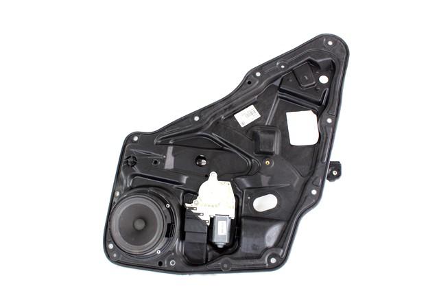 MEHANIZEM DVIGA ZADNJIH STEKEL  OEM N. 23178 SISTEMA ALZACRISTALLO PORTA POSTERIORE ELETT ORIGINAL REZERVNI DEL VOLKSWAGEN TIGUAN 5N MK1 (2007 - 2011)DIESEL LETNIK 2010