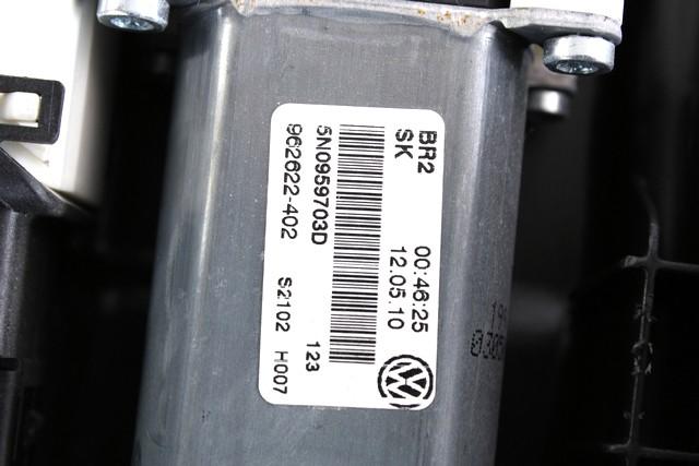 MEHANIZEM DVIGA ZADNJIH STEKEL  OEM N. 23178 SISTEMA ALZACRISTALLO PORTA POSTERIORE ELETT ORIGINAL REZERVNI DEL VOLKSWAGEN TIGUAN 5N MK1 (2007 - 2011)DIESEL LETNIK 2010